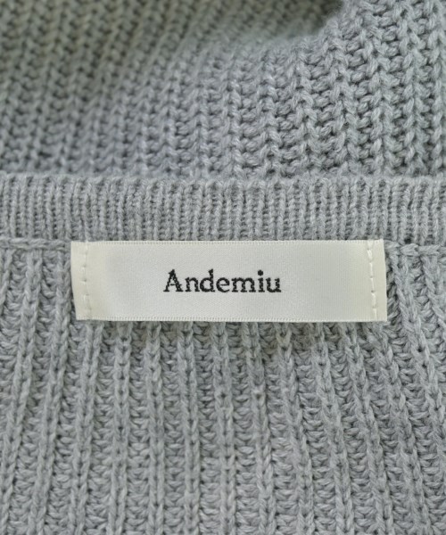 Andemiu（アンデミュウ）ニット・セーター グレー サイズ:F レディース/2200674217034