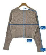 Andemiu（アンデミュウ）カーディガン 茶 サイズ:F レディース/2200647052112