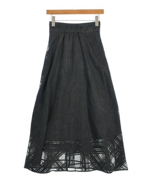 Andemiu（アンデミュウ）ロング・マキシ丈スカート 黒 サイズ:F レディース/2200635025029