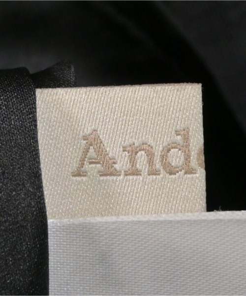 Andemiu（アンデミュウ）ロング・マキシ丈スカート 黒 サイズ:F レディース/2200635025029