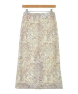 Andemiu（アンデミュウ）ロング・マキシ丈スカート ベージュ サイズ:S レディース/2200635025036