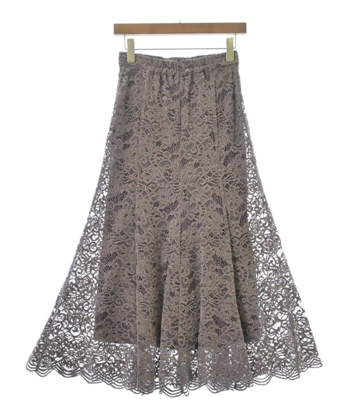 Andemiu（アンデミュウ）ロング・マキシ丈スカート 紫 サイズ:M レディース/2200652217032