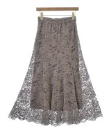 Andemiu（アンデミュウ）ロング・マキシ丈スカート 紫 サイズ:M レディース/2200652217032