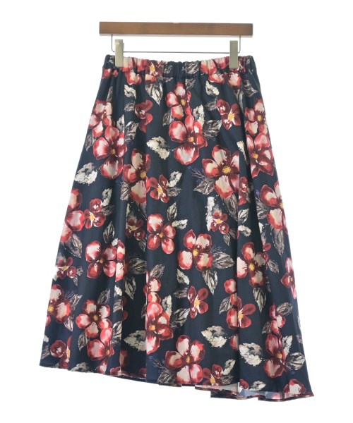 Andemiu（アンデミュウ）ロング・マキシ丈スカート 紺 サイズ:F レディース/2200659883018