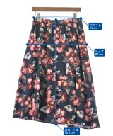 Andemiu（アンデミュウ）ロング・マキシ丈スカート 紺 サイズ:F レディース/2200659883018