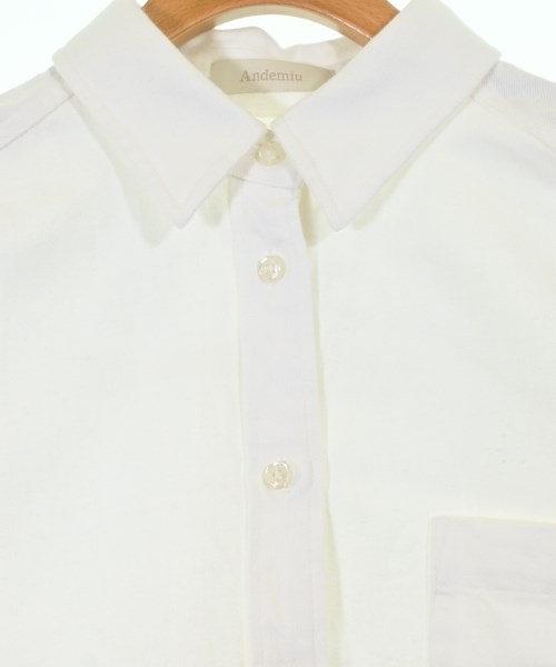 Andemiu（アンデミュウ）カジュアルシャツ 白 サイズ:F レディース/2200658443046