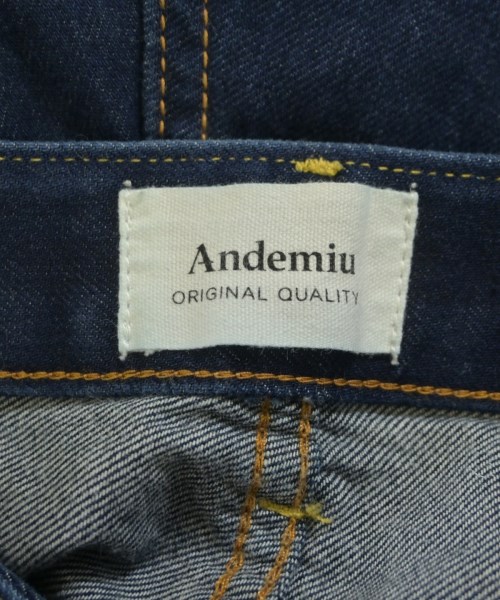 Andemiu（アンデミュウ）デニムパンツ 紺 サイズ:S レディース/2200658970030