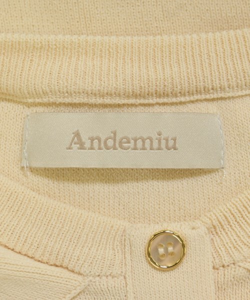 Andemiu（アンデミュウ）ニット・セーター 黄 サイズ:F レディース/2200708824122