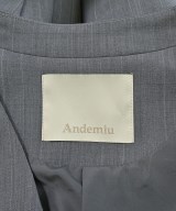 Andemiu（アンデミュウ）ノーカラージャケット グレー サイズ:F レディース/2200646277028
