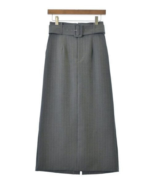 Andemiu(アンデミュウ)ロング・マキシ丈スカート グレー サイズ:M/2200646277042