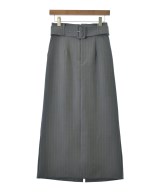 Andemiu（アンデミュウ）ロング・マキシ丈スカート グレー サイズ:M レディース/2200646277042