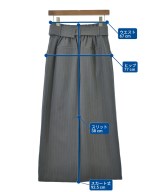 Andemiu（アンデミュウ）ロング・マキシ丈スカート グレー サイズ:M レディース/2200646277042