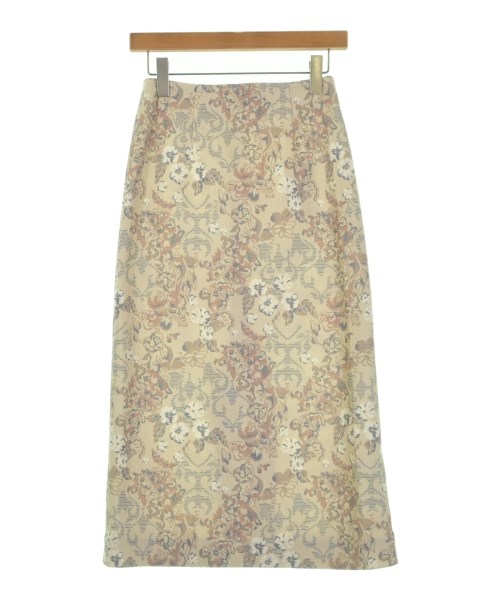 Andemiu(アンデミュウ)ロング・マキシ丈スカート ベージュ サイズ:SS/2200637644020