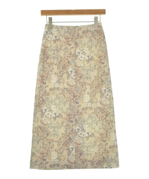 Andemiu（アンデミュウ）ロング・マキシ丈スカート ベージュ サイズ:SS レディース/2200637644020