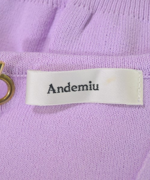 Andemiu（アンデミュウ）ニット・セーター 紫 サイズ:F レディース/2200653067025