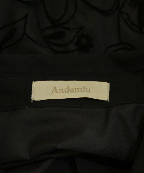 Andemiu（アンデミュウ）ワンピース 黒 サイズ:F レディース/2200699050081