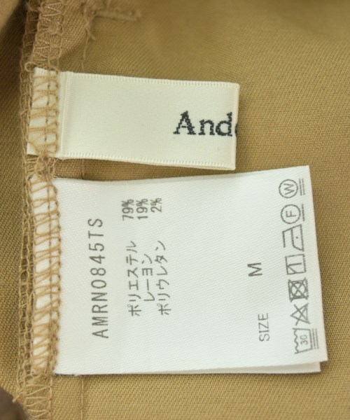 Andemiu（アンデミュウ）スラックス ベージュ サイズ:M レディース/2200699050166