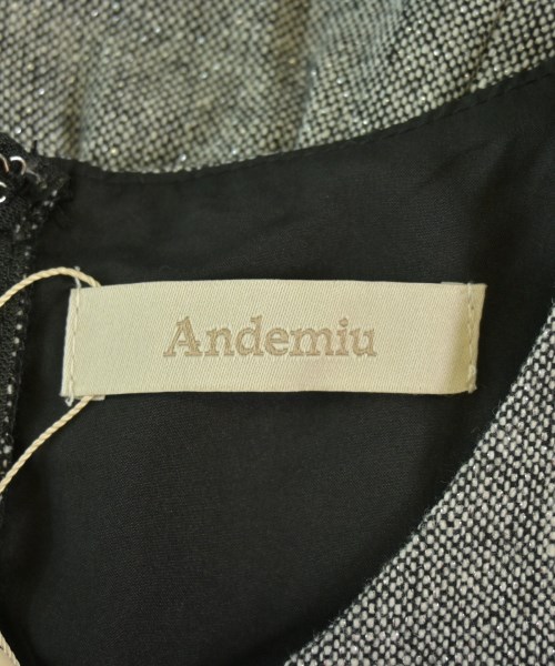 Andemiu（アンデミュウ）オールインワン/サロペット グレー サイズ:S レディース/2200707699011