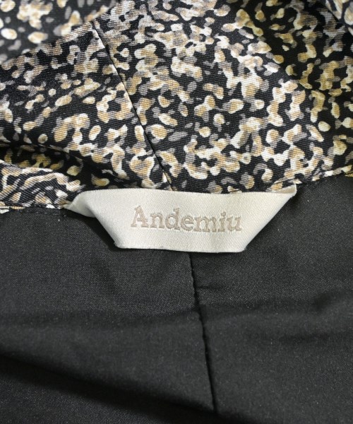Andemiu（アンデミュウ）ワンピース 黒 サイズ:F レディース/2200656918034