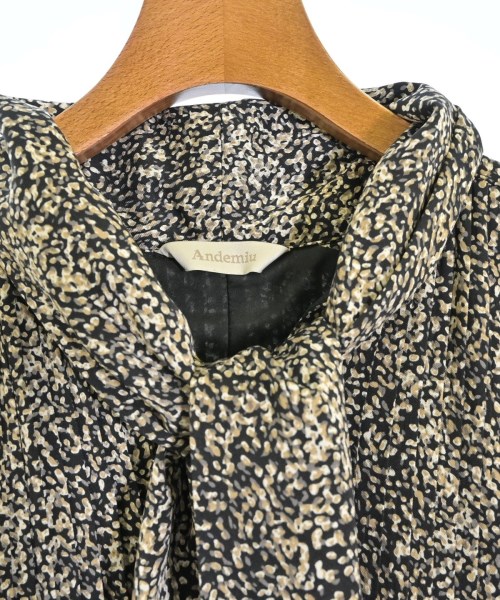 Andemiu（アンデミュウ）ワンピース 黒 サイズ:F レディース/2200656918034