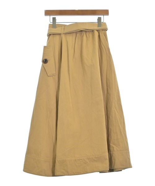 Andemiu（アンデミュウ）ロング・マキシ丈スカート ベージュ サイズ:F レディース/2200664784027