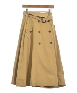 Andemiu（アンデミュウ）ロング・マキシ丈スカート ベージュ サイズ:F レディース/2200664784027