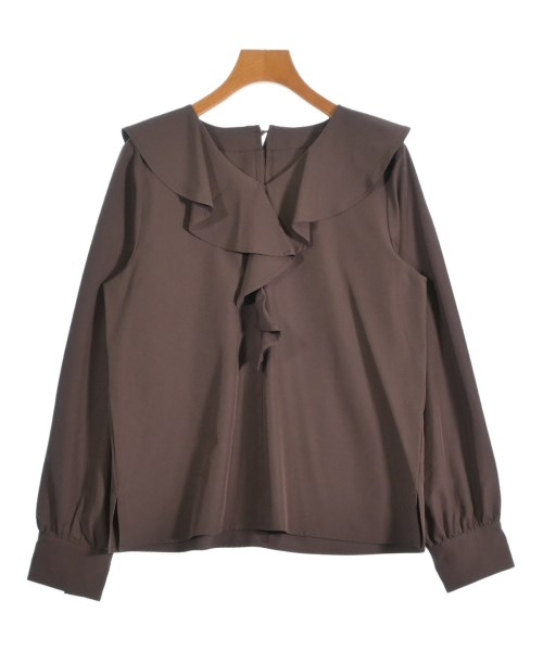 Andemiu(アンデミュウ)カジュアルシャツ 茶 サイズ:F/2200667352063