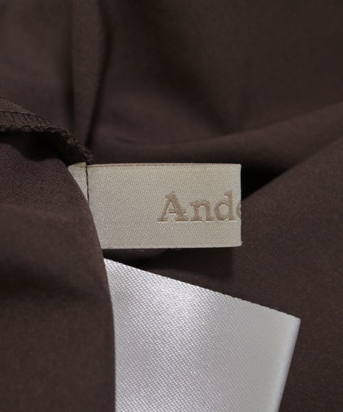 Andemiu（アンデミュウ）カジュアルシャツ 茶 サイズ:F レディース/2200667352063