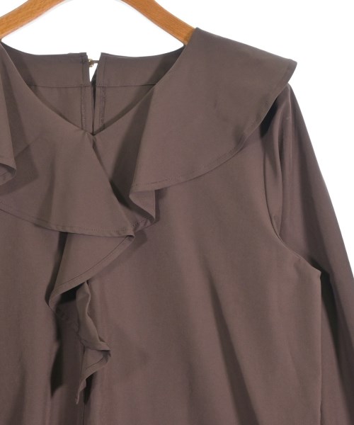 Andemiu（アンデミュウ）カジュアルシャツ 茶 サイズ:F レディース/2200667352063