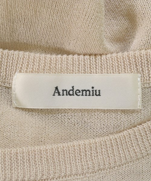 Andemiu（アンデミュウ）アンサンブル ベージュ サイズ:F レディース/2200666511041