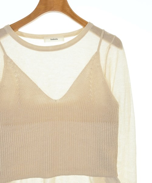 Andemiu（アンデミュウ）アンサンブル ベージュ サイズ:F レディース/2200666511041