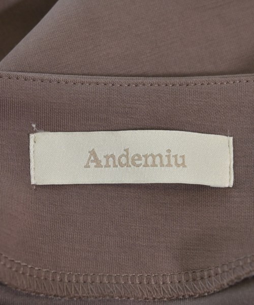 Andemiu（アンデミュウ）スウェット 茶 サイズ:-(M位) レディース/2200730250081