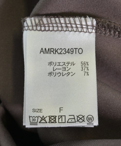 Andemiu（アンデミュウ）スウェット 茶 サイズ:-(M位) レディース/2200730250081