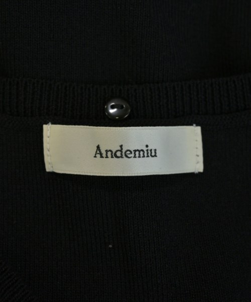 Andemiu（アンデミュウ）ベスト/ノースリーブ 黒 サイズ:F レディース/2200721954097
