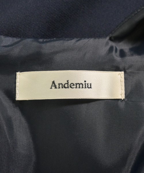 Andemiu（アンデミュウ）ワンピース 紺 サイズ:M レディース/2200726327032