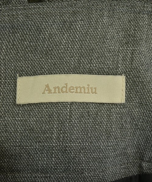 Andemiu（アンデミュウ）ワンピース グレー サイズ:F レディース/2200685168035