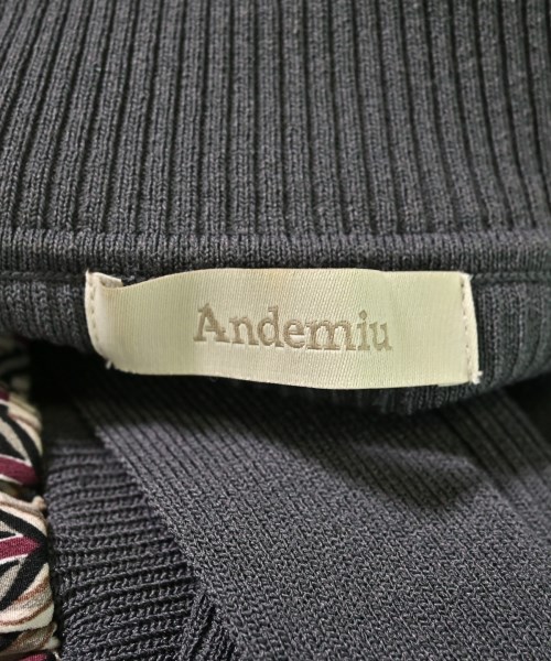 Andemiu（アンデミュウ）ワンピース グレー サイズ:F レディース/2200688322014