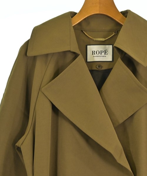 MADEMOISELLE ROPE（マドモアゼル ロペ）トレンチコート カーキ サイズ:38(M位) レディース/2200625169061