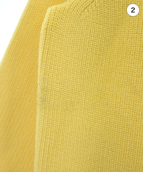MADEMOISELLE ROPE（マドモアゼル ロペ）ニット・セーター 黄 サイズ:38(M位) レディース/2200624804017