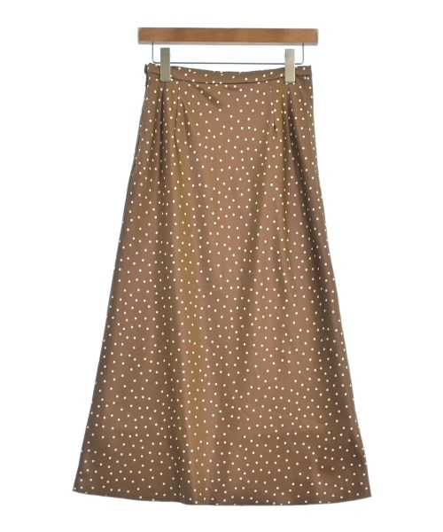 MADEMOISELLE ROPE（マドモアゼル ロペ）ロング・マキシ丈スカート 茶 サイズ:36(S位) レディース/2200626580025
