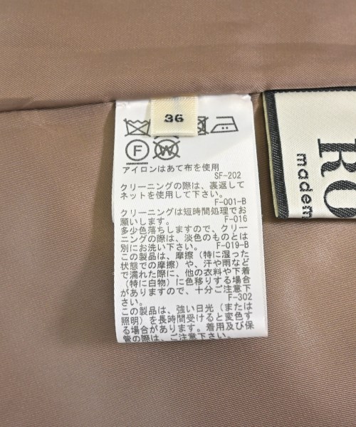 MADEMOISELLE ROPE（マドモアゼル ロペ）ロング・マキシ丈スカート 茶 サイズ:36(S位) レディース/2200626580025