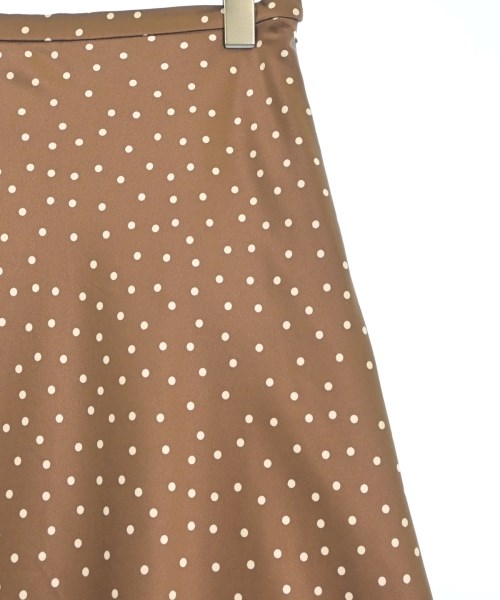 MADEMOISELLE ROPE（マドモアゼル ロペ）ロング・マキシ丈スカート 茶 サイズ:36(S位) レディース/2200626580025