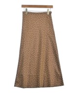 MADEMOISELLE ROPE（マドモアゼル ロペ）ロング・マキシ丈スカート 茶 サイズ:36(S位) レディース/2200626580025
