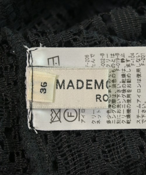 MADEMOISELLE ROPE（マドモアゼル ロペ）ブラウス 黒 サイズ:36(S位) レディース/2200644772075