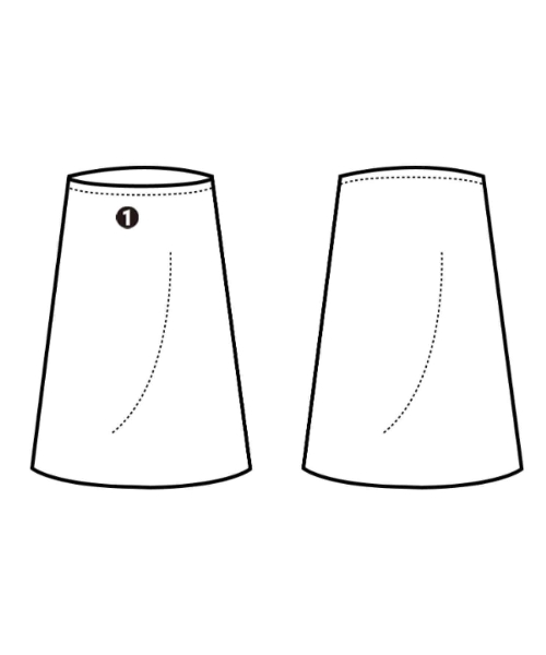 MADEMOISELLE ROPE（マドモアゼル ロペ）ロング・マキシ丈スカート 黄 サイズ:36(S位) レディース/2200608672052