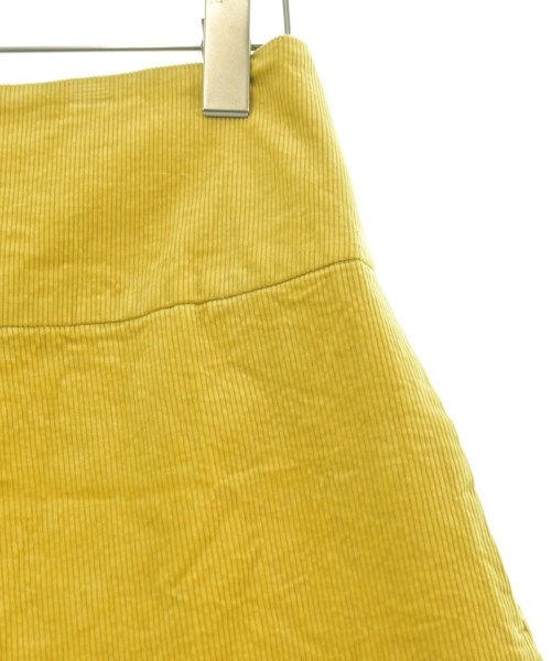 MADEMOISELLE ROPE（マドモアゼル ロペ）ロング・マキシ丈スカート 黄 サイズ:36(S位) レディース/2200608672052