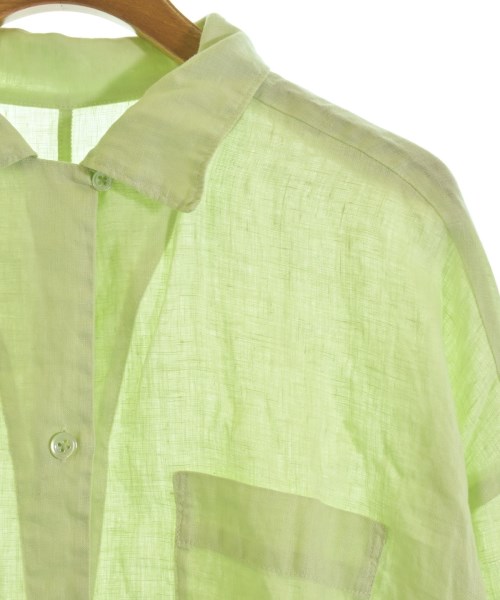 MADEMOISELLE ROPE（マドモアゼル ロペ）カジュアルシャツ 緑 サイズ:38(M位) レディース/2200631121046