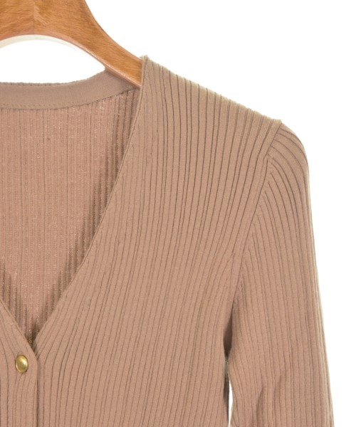 MADEMOISELLE ROPE（マドモアゼル ロペ）カーディガン 茶 サイズ:38(M位) レディース/2200631121077