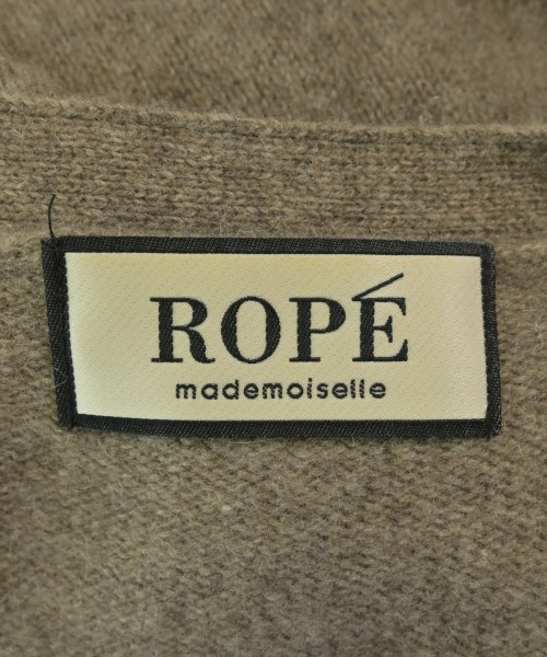 MADEMOISELLE ROPE（マドモアゼル ロペ）カーディガン 茶 サイズ:38(M位) レディース/2200630485026