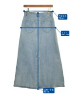 MADEMOISELLE ROPE（マドモアゼル ロペ）ロング・マキシ丈スカート 青 サイズ:38(M位) レディース/2200612733350
